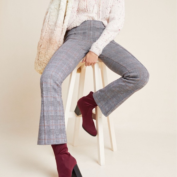 Anthropologie The Essential Crop Flare Pants, EUC - Picture 8 of 8